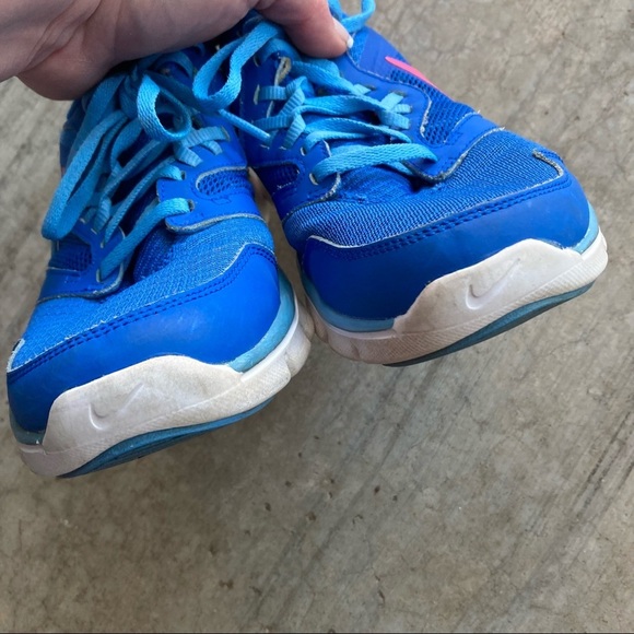 Nike | Flex Experience Blue & Pink RN 3 Shoes 8.5 - Picture 6 of 8